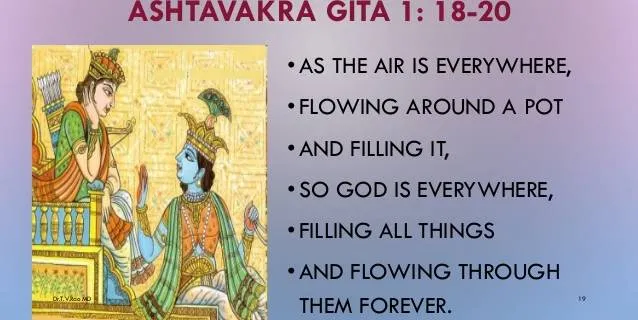 Daily Sharing Ashtavakra Gita to Know Almighty - English Meaning